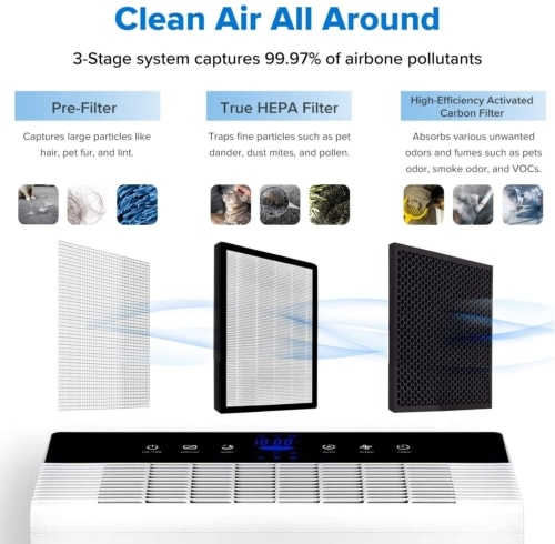 Purificador de aire LVPURE 131S Smart, caracteristicas