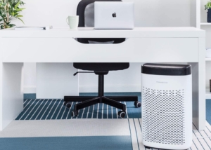 Escritorio con Rowenta-Pure-Air-Essential
