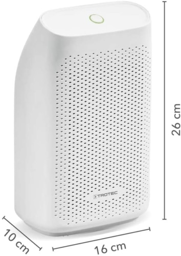 TROTEC Peltier TTP 5 E , medidas