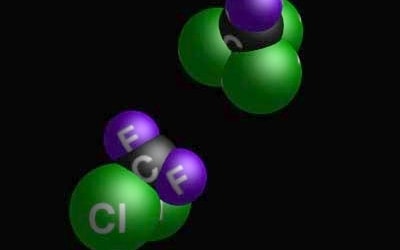 CFC CloroFluoroCarbonos, cloro, flúor y carbono